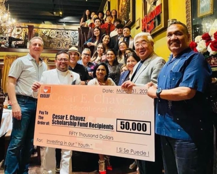 Cesar E. Chavez Scholarship Fund Recipiants