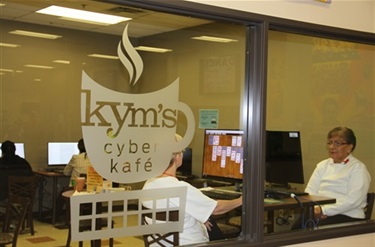Alicia Trevino Lopez Senior Center Kym's Cyber Cafe