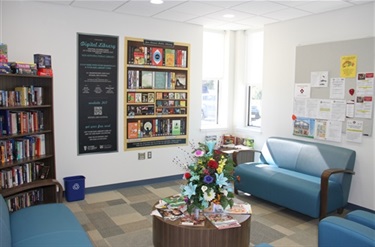 South Side Lions Senior Center quiet room library