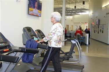 South Side Lions Senior Center treadmills