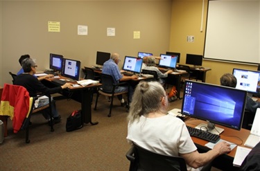 District 5 Senior Center Computer Lab