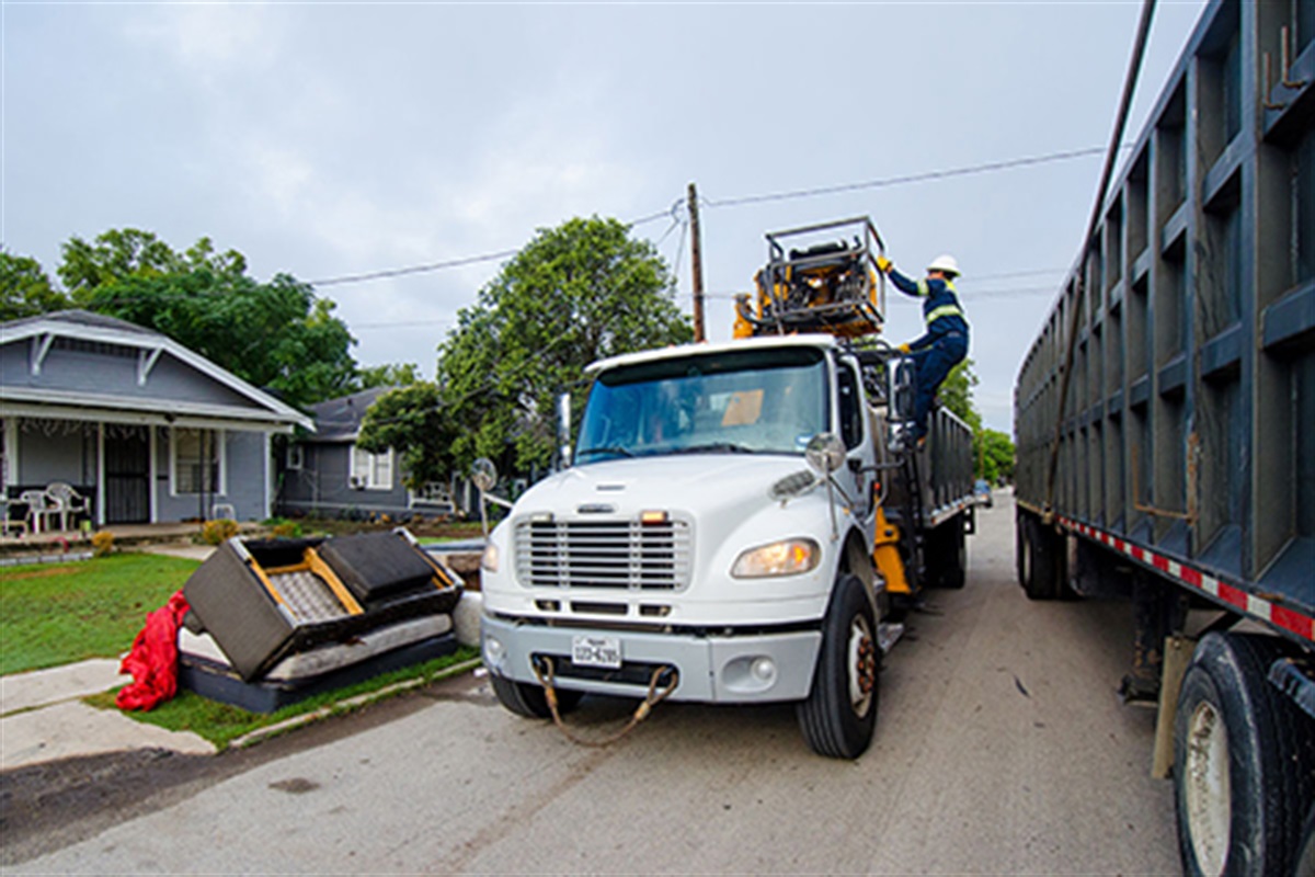 Curbside Brush & Bulky Item Collection City of San Antonio