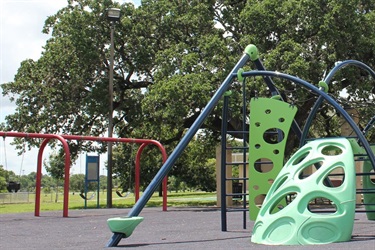 Playground at the park.