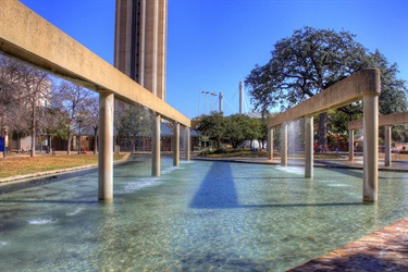 Hemisfair Water Feature