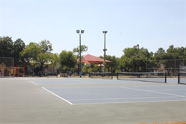 Highland Park Tennis Courts.