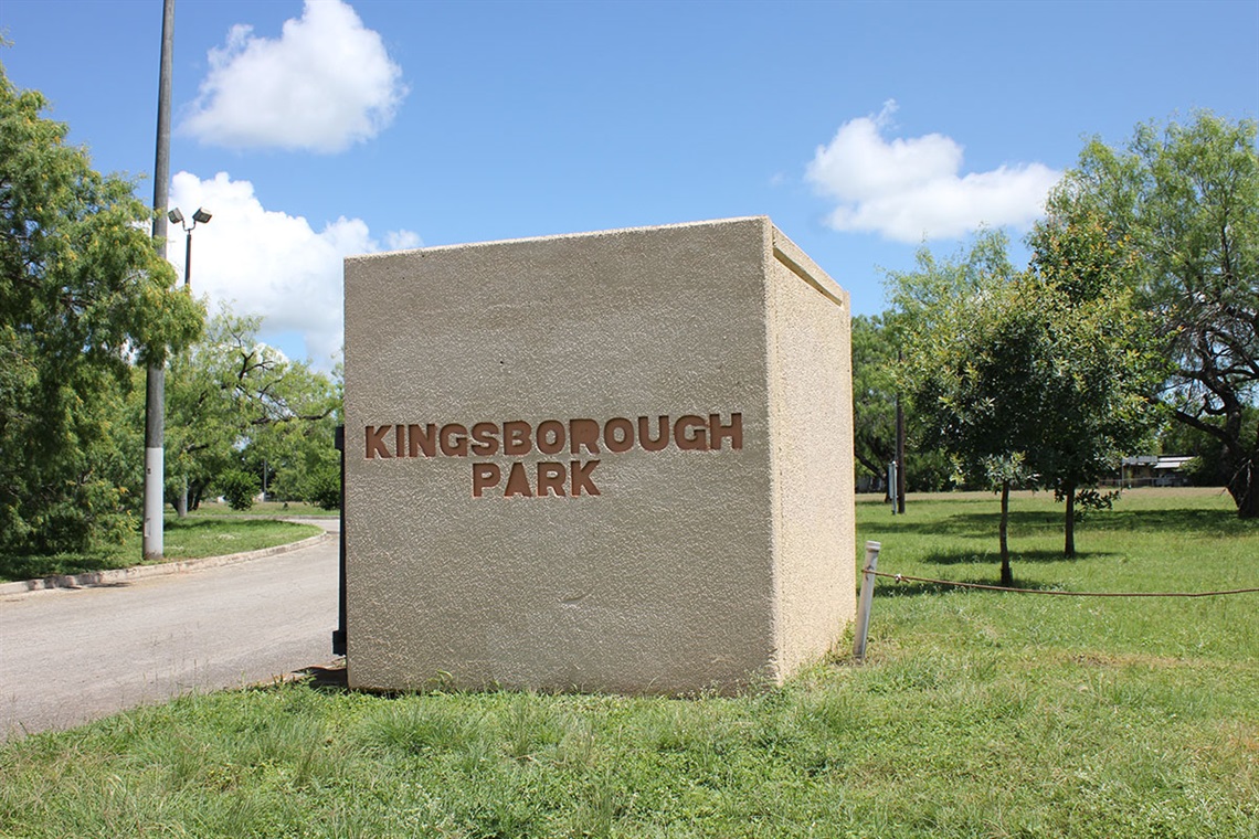 Kingsborough Park sign