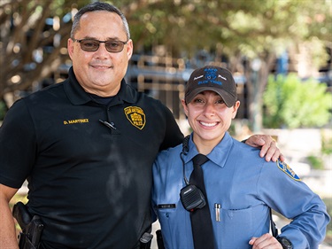 Instructor and cadet.