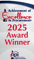 Achievement of Excellence in Procurement: 2024 Award Winner - NPI: Leading Excellence in Public Procurement