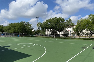 Ward Park basketball courts