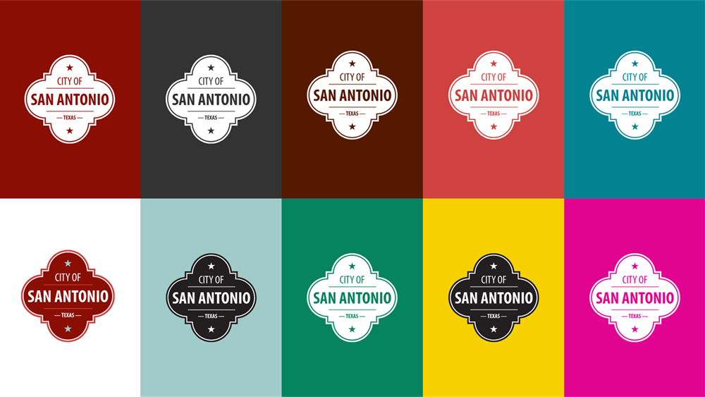 A Diagram of Logos and Correct Colors