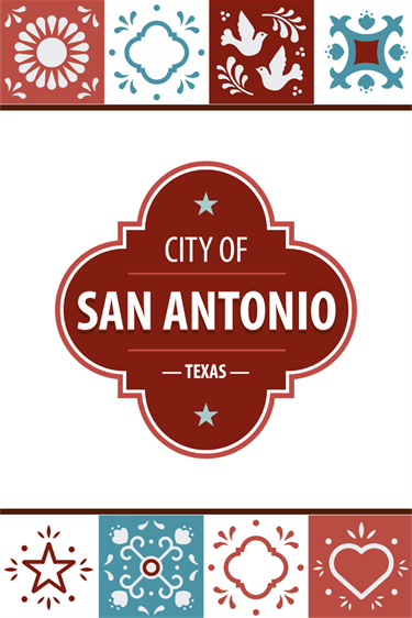 A-Frame Sandwhich board of the City of San Antonio